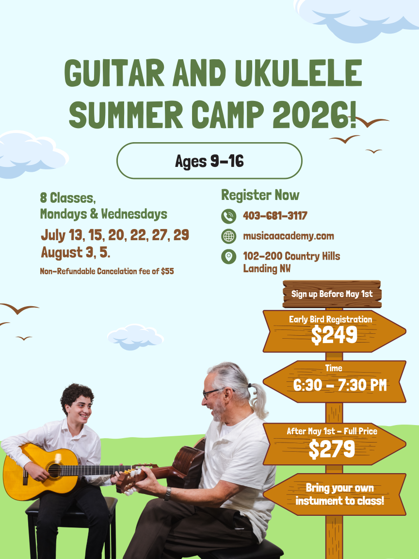 Guitar Uku Summer Camp 2026 website