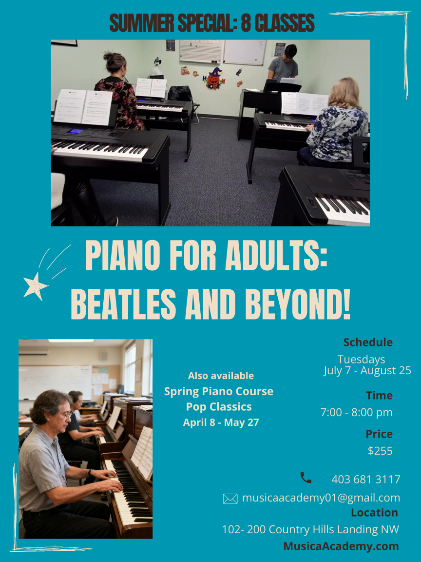 Summer Piano for Adults Web